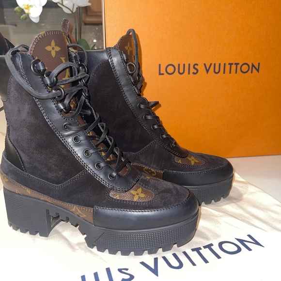 Louis Vuitton Laurete Platform Desert Boot - Picture 1 of 7
